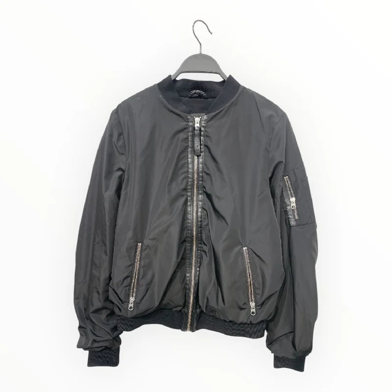 MACKAGE/Jacket/S/Nylon/BLK/BOMBERTasseled Jackets