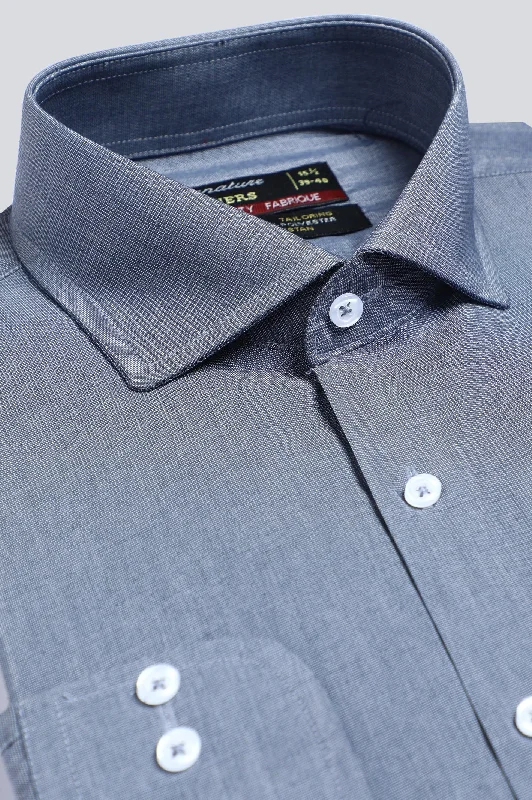 Grey Texture Formal ShirtArtist Shirts