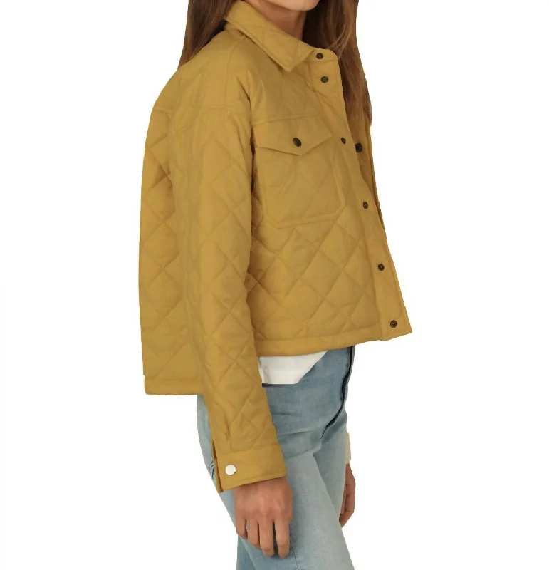 Hi Lo Ranch Jacket In Gold RushWaterproof Jackets