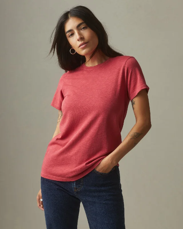 Premium Slub Crew Tee - Southwest RedCrewneckminimal