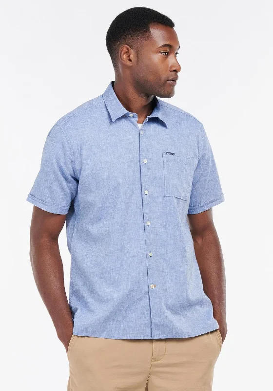 Barbour Nelson Summer Shirt, BlueHooded Shirts