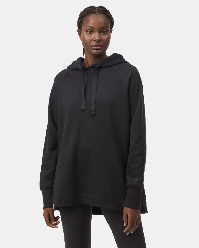 College SweatshirtsTreefleece Slit Hem Oversized Hoodie