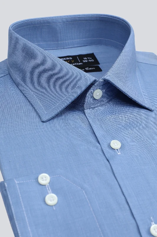 Blue Formal ShirtTasseled Shirts