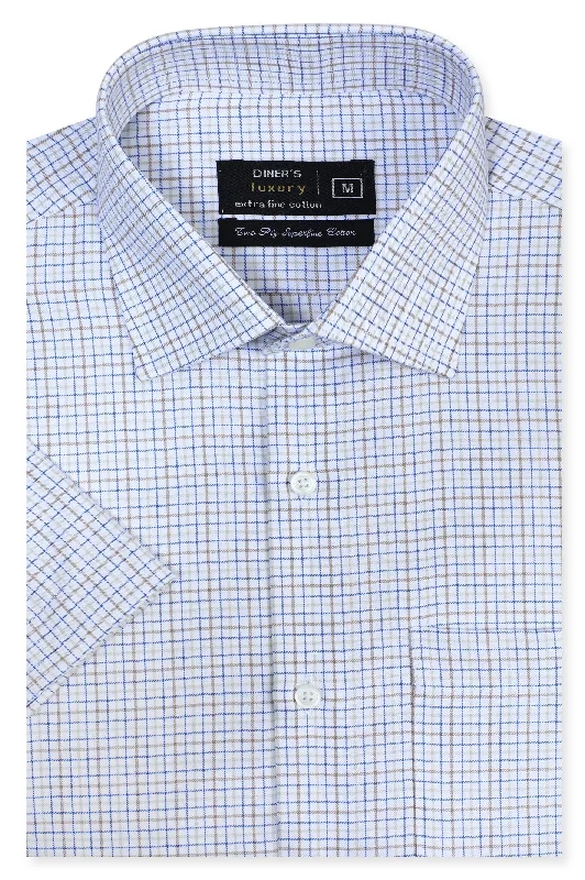 Multi Formal Luxury Shirt (Half Sleeves)Organic Cotton Shirts