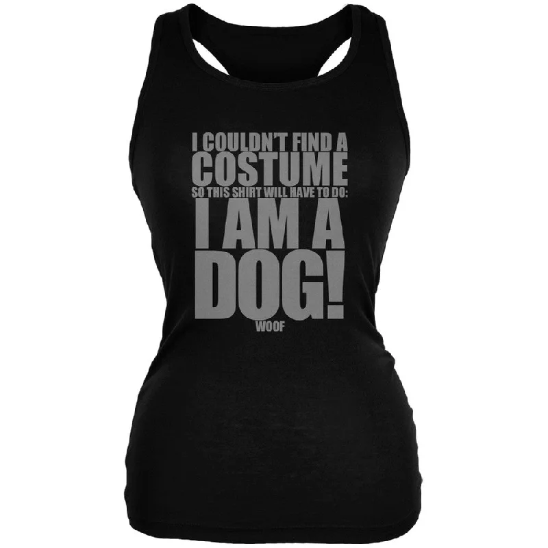 Windproof vestHalloween Cheap Dog Costume Black Juniors Soft Tank Top