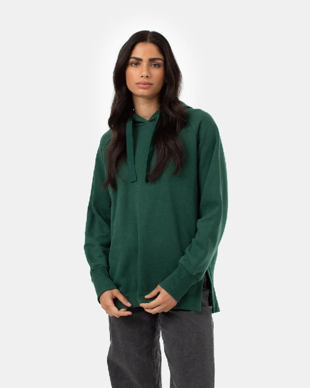 Branded SweatshirtsTreefleece Slit Hem Oversized Hoodie