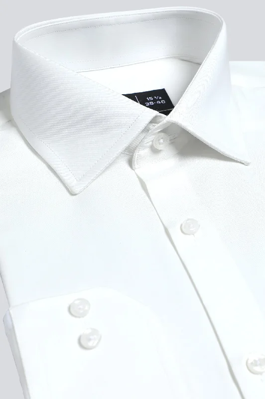 White Plain Formal Shirt AD29236Festival Shirts