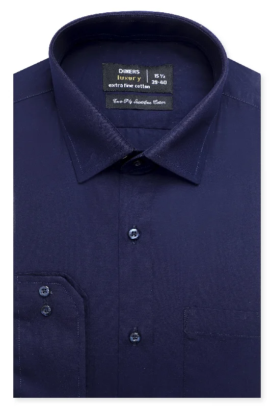 Navy Blue Formal ShirtHiking Shirts