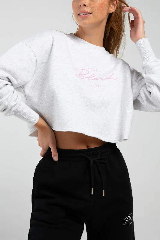 Off-Duty Terry Cropped CrewCrewneckmemory