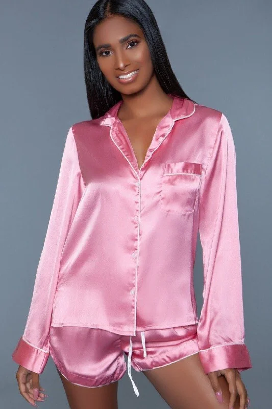 Satin Sleepwear Set