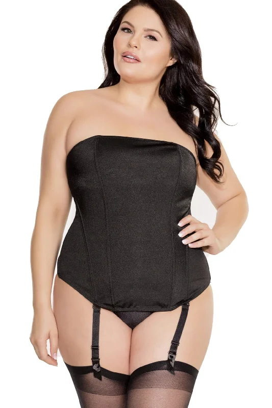 Overbust Corsets With Eye Closure | Plus Size