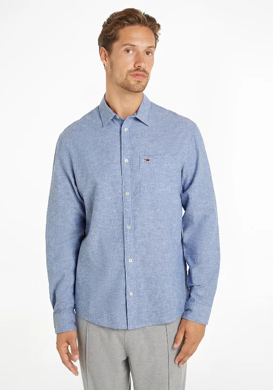 Tommy Jeans Linen Blend Shirt, CharmedRetro Shirts