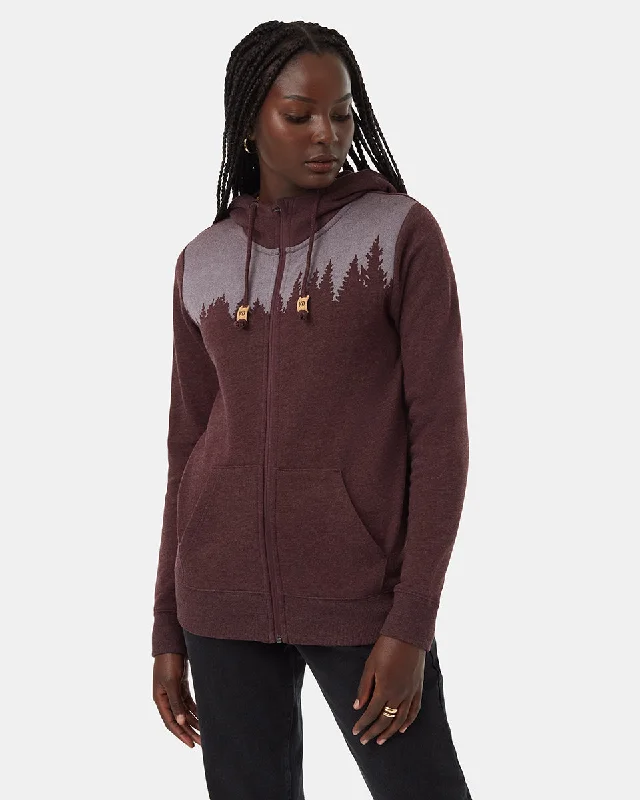 Leather-Paneled SweatshirtsJuniper Zip Hoodie