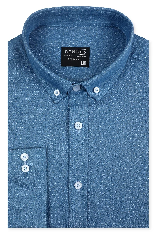 Light Blue Casual ShirtPocket Shirts