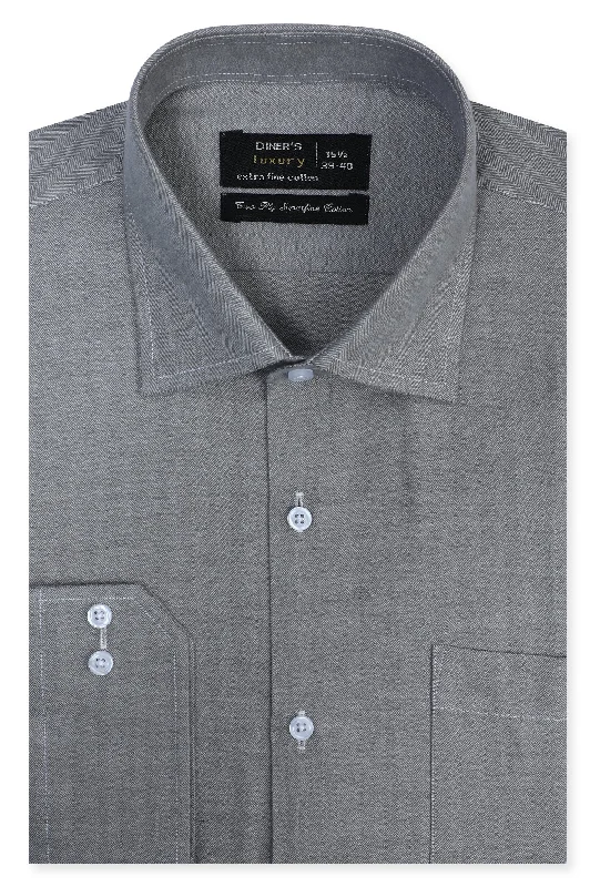 Grey Formal ShirtCashmere Shirts