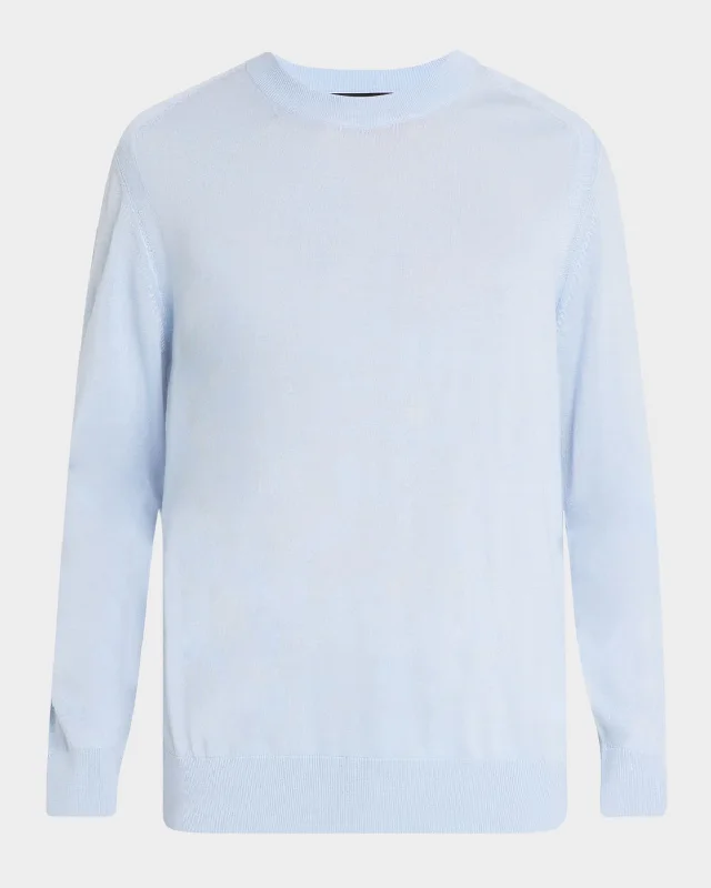 Men's Overo Wool Mix Crewneck SweaterCrewnecklifestyle